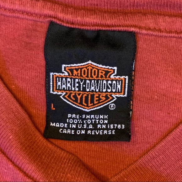 Harley Davidson Short Sleeve T Shirt Bahamas large - Picture 4 of 5